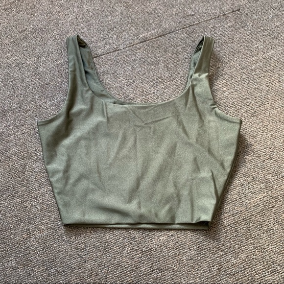 Revamped Tops - ✨2/$25✨REVAMPED Army Green Tank Top